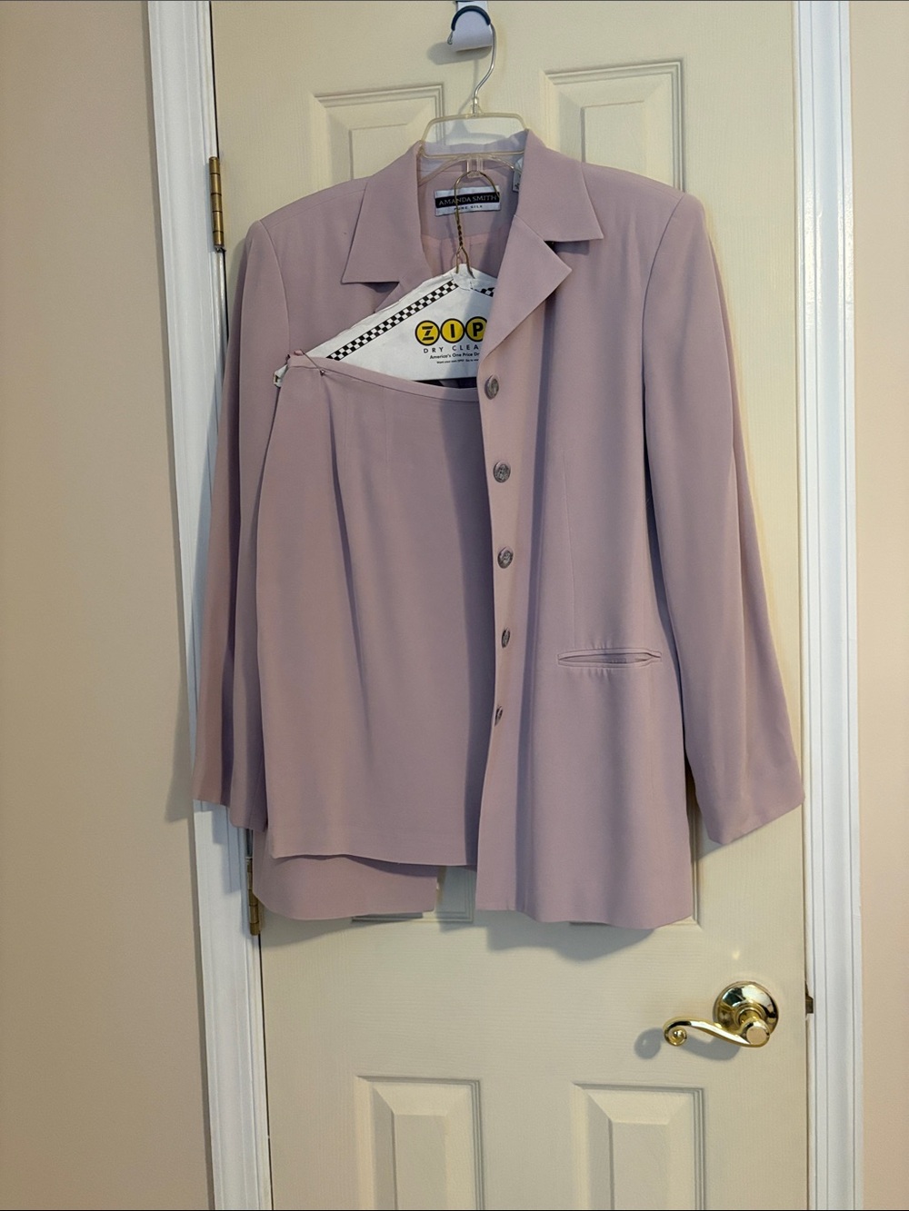Amanda Smith Lavender-Pink Women's Blazer Jacket - Picture 1 of 2